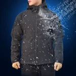 jakna softshell crna sportska prakticna otporna na kisu i vetar moderno