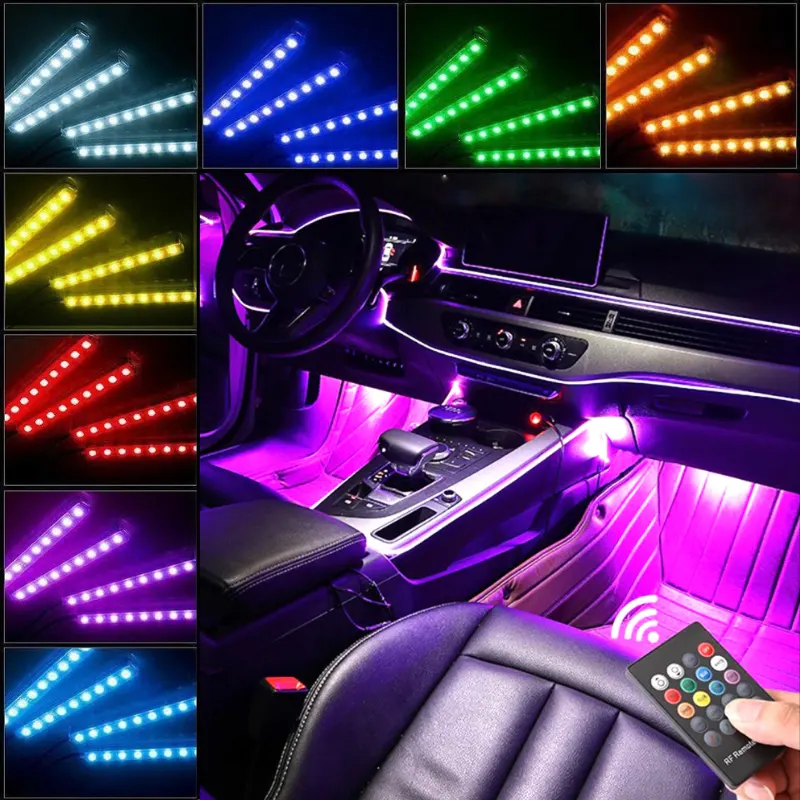 led trake rgb auto osvetljenje prilagodljive boje stilski dizajn super