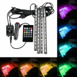 rgb led trake za auto ambijentalno osvetljenje prilagodljivo prakticno