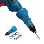 Adapter za bušilicu koji omogućava brzo i lako montiranje pop nitni na razne površine