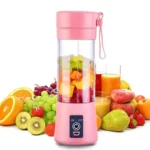 Prenosivi mini blender zapremine 380ml idealan za smutije sokove i napitke u pokretu