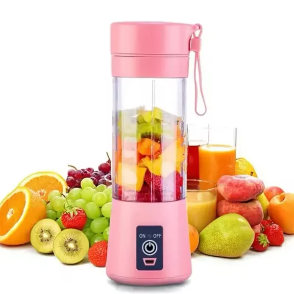 Prenosivi mini blender zapremine 380ml idealan za smutije sokove i napitke u pokretu