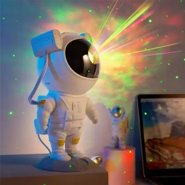 Lampa u obliku astronauta koja stvara mekano i prijatno svetlo za decu i odrasle