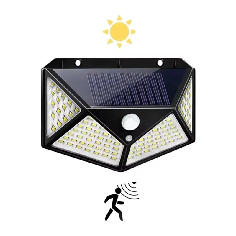 snazan solarni reflektor 114 led bez instalacije spoljna rasveta