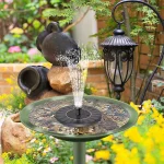 ukrasna fontana na suncevu energiju basta dvoriste bez kabla