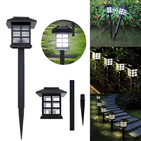 ukrasne kucice lampe na solarni pogon set za dvoriste led