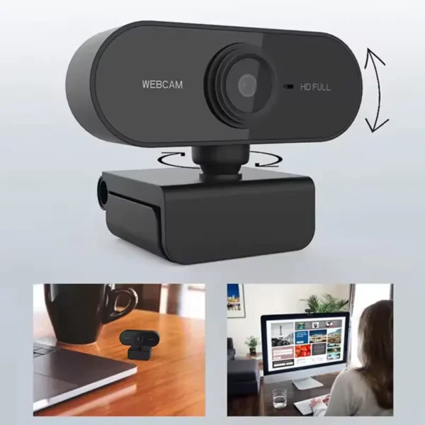 USB HD web kamera za jasne video pozive i snimke visokog kvaliteta
