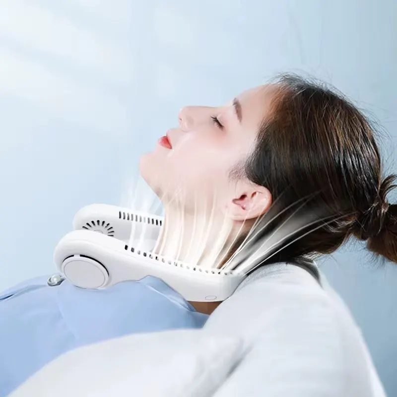 Prijenosni ventilator u obliku slušalica idealan za radni sto i putovanja