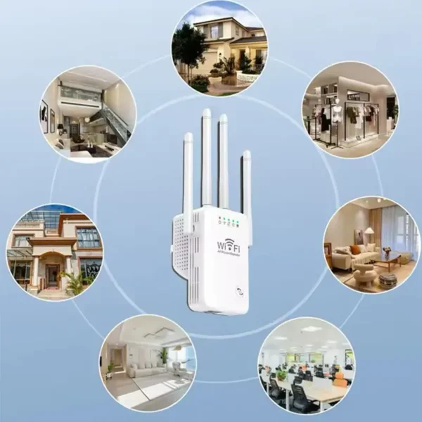 Wi-Fi ripiter brzine 300Mbps za proširenje dometa bežične mreže u kući ili kancelariji