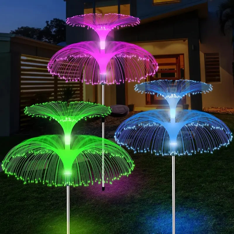 Solarne lampe u obliku palme set od 2 komada za baštu