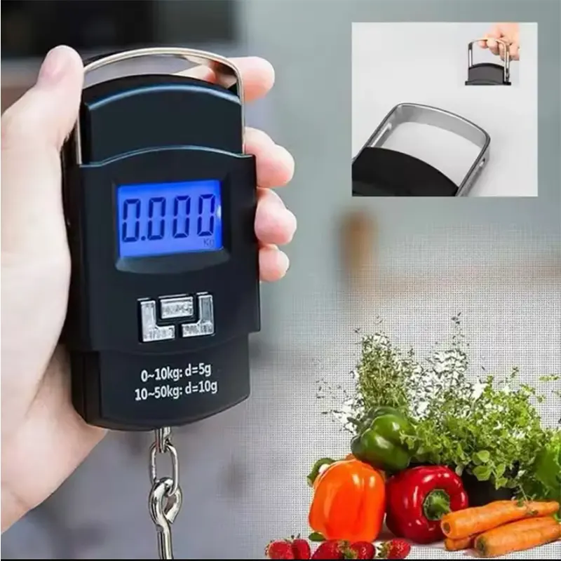 Precizan digitalni kantar sa maksimalnim kapacitetom do 50 kilograma za merenje težine