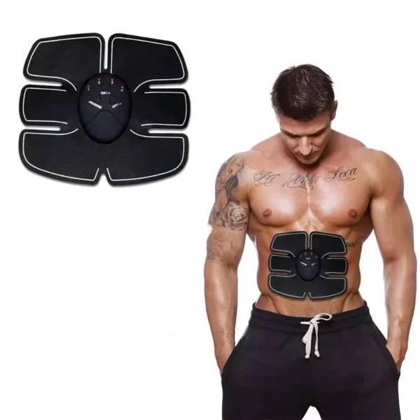 Pametni EMS fitnes za stomak koji koristi naprednu tehnologiju električne stimulacije mišića za duboke kontrakcije i brže definisanje trbušnjaka