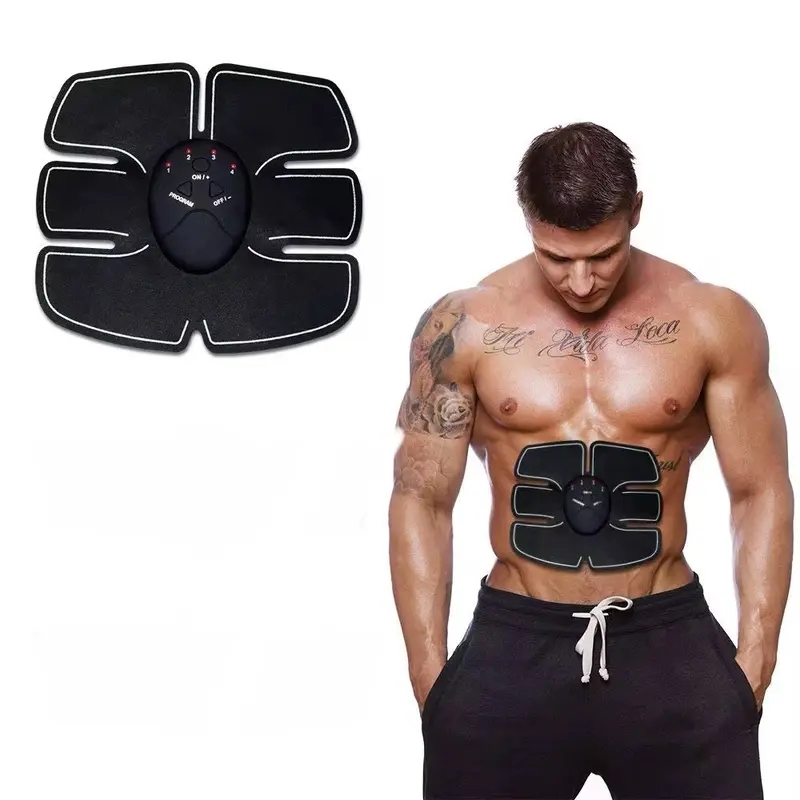 Pametni EMS fitnes za stomak koji koristi naprednu tehnologiju električne stimulacije mišića za duboke kontrakcije i brže definisanje trbušnjaka