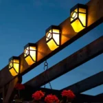 Ekološki prihvatljive fasadne lampe sa solarnim punjenjem i dugim radnim vremenom