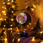 Lampa Mesec sa RGB osvetljenjem savršena za sobu i kreativni ambijent