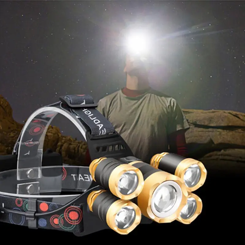 Lampa za glavu sa podesivim kaišem i jakim LED osvetljenjem