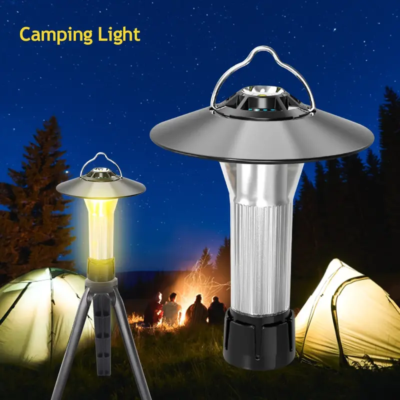 Prenosiva lampa za kampovanje koja pruža snažno i dugotrajno osvetljenje na otvorenom