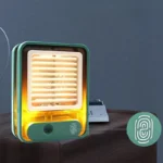 Mini ventilator sa vodenom maglom koji istovremeno hladi vazduh i osvežava kožu pružajući trenutno olakšanje tokom vrućih letnjih dana