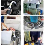Ručna sifon pumpa za pretakanje goriva koja radi na principu stiskanja i stvara vakuum za lak i neprekidan protok tečnosti