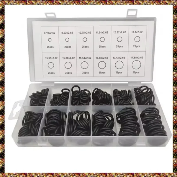 Set Oring gumica od 300 komada različitih dimenzija