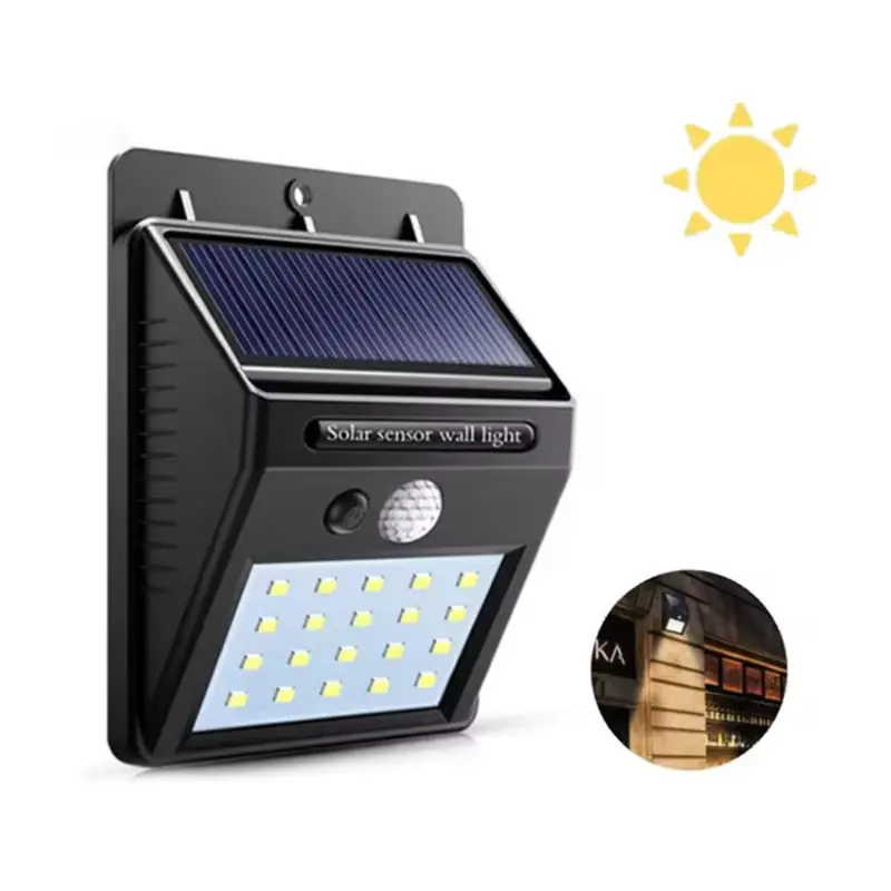 Ekonomičan i ekološki solarni reflektor sa 20 snažnih dioda koji ne troši struju već koristi sunčevu energiju za jako osvetljenje tokom noći