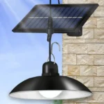 Vodootporni solarni luster za baštu koji pruža dekorativno i efikasno osvetljenje na otvorenom