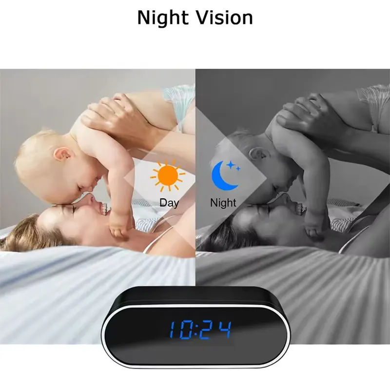 Kamera u obliku sata koja omogućava snimanje videa i zvuka u realnom vremenu