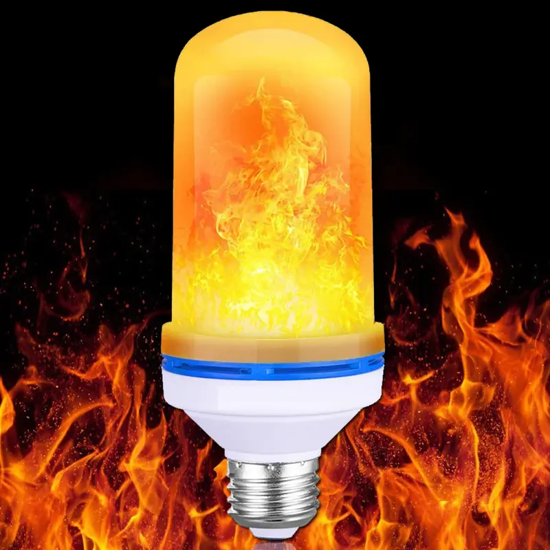 Energetski efikasna LED sijalica sa E27 priključkom koja koristi naprednu tehnologiju za stvaranje dinamičnog efekta plamena uz minimalnu potrošnju električne energije