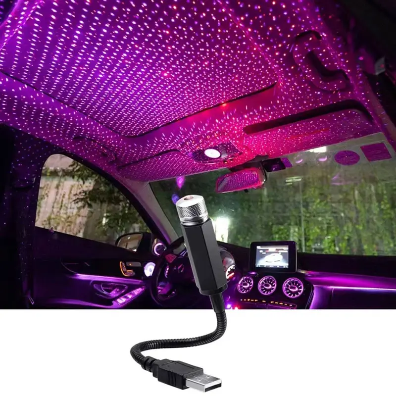 USB laser za auto koji projicira zvezdano nebo i stvara magičnu atmosferu u vozilu