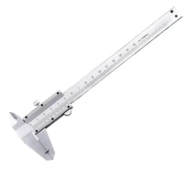 Nezaobilazan merni instrument za svakog majstora ovaj kljunasti šubler od 150mm omogućava neverovatno precizno merenje spoljnih i unutrašnjih dimenzija kao i dubine sa tačnošću od stotog dela milimetra