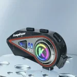 Učinite svaku vožnju motora zabavnijom uz K23 Bluetooth slušalicu za kacigu koja se lako montira i pruža kristalno čist zvuk za slušanje omiljene muzike tokom dugih putovanja