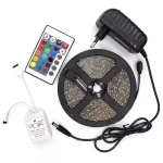 Oživite svaku žurku sa ovom RGB LED trakom od 5 metara koja može da menja boje i treperi u ritmu muzike i tako stvara neverovatan vizuelni doživljaj koji će oduševiti vaše goste