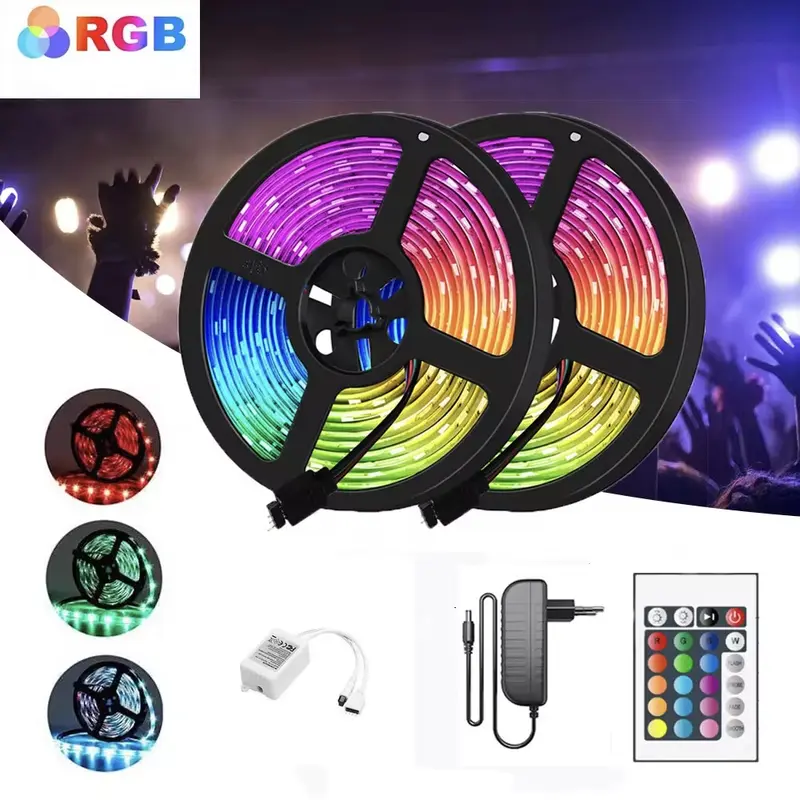 Transformišite svaku prostoriju i unesite boje u svoj život sa ovom dekorativnom RGB LED trakom od 5 metara koja vam omogućava da birate između miliona boja i stvorite savršenu atmosferu za svaku priliku