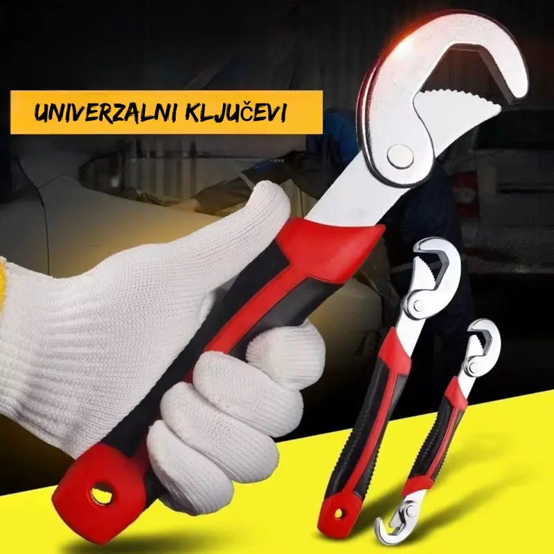 Univerzalni ključevi set 2kom idealni za sve vrste matica i šrafova različitih dimenzija