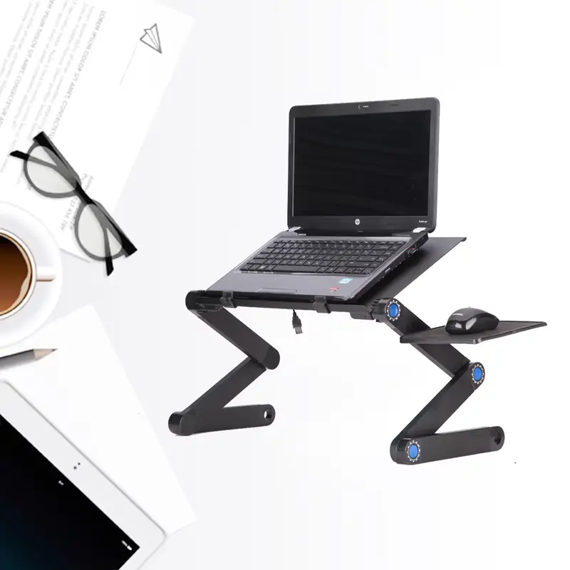 Praktičan sklopivi sto za laptop koji omogućava udoban rad u krevetu, na kauču ili bilo gde u kući.