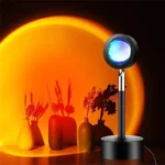 Dekorativna Sunset lampa koja stvara topli ambijent zalaska sunca u svakoj sobi