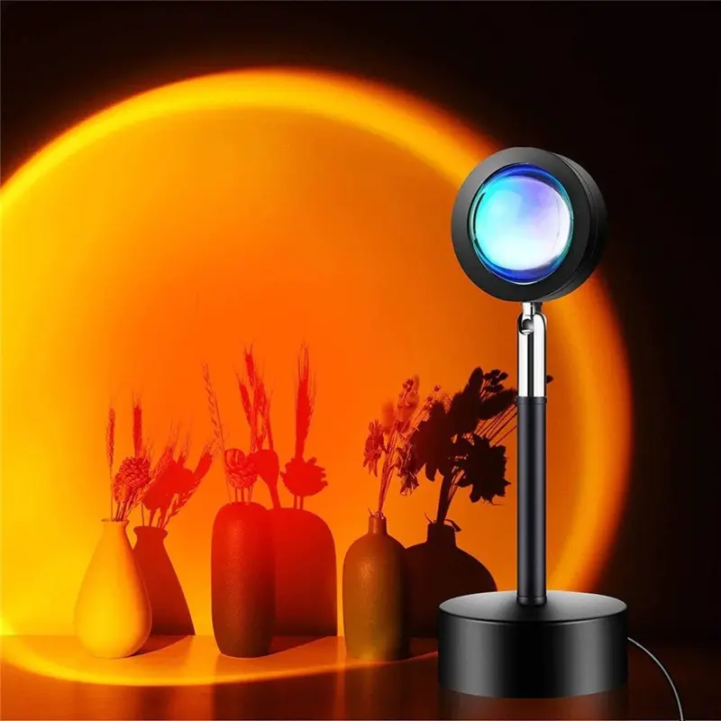 Dekorativna Sunset lampa koja stvara topli ambijent zalaska sunca u svakoj sobi