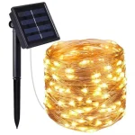 Dekorativne solarne lampice toplo bele 30m automatski se pale noću i štede energiju