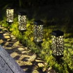 Dekorativne solarne lampe 4kom savršene su za bašte, terase i okućnice bez kablova