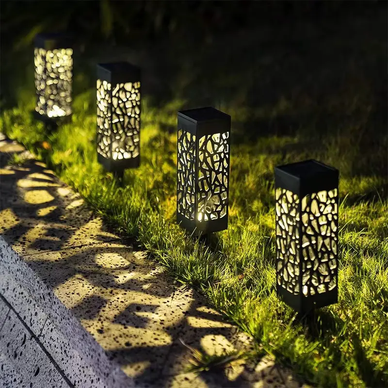 Dekorativne solarne lampe 4kom savršene su za bašte, terase i okućnice bez kablova