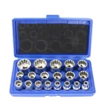 Univerzalni set gedora u rasponu od 8mm do 32mm za precizan rad