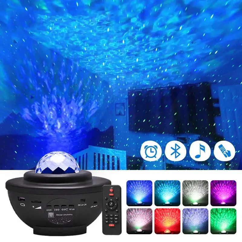 Opustite se nakon napornog dana uz ovu zvezdanu lampu sa Bluetooth zvučnikom koja stvara romantičan ambijent sa zvezdama i omogućava vam da slušate opuštajuću muziku