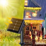 Ukrasite vaše dvorište na pametan i ekološki način! Ovaj solarni niz od 7 metara sa žutim lampicama ne troši ni dinar električne energije. Tokom dana, solarni panel upija besplatnu sunčevu energiju, a čim padne mrak, lampice se automatski pale i obasjavaju vaš prostor toplim, žutim svetlom. Uživajte u prelepom osvetljenju bez brige o računima za struju i bez potrebe za produžnim kablovima i utičnicama.