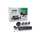 Obezbedite potpunu sigurnost i mir za vaš dom ili poslovni prostor sa ovim kompletnim AHD video nadzorom koji sadrži četiri kamere visoke rezolucije i pokriva sve uglove vaše imovine bez mrtvih tačaka