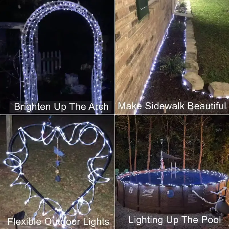 obavijte_drvece_i_ogradu_u_modernu_belu_svetlost_crevo_20m Oplemenite vaš spoljni prostor sa ovim solarnim svetlećim crevom čije belo svetlo stvara moderan i atraktivan izgled a masivnih 20 metara vam daje slobodu da realizujete i najambicioznije dekorativne ideje