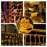 Stvorite pravu malu bajku u vašem vrtu sa ovim solarnim svetlećim crevom. Njegove žute lampice unutar creva pružaju jedinstven i moderan izgled, pretvarajući svako veče u čaroban doživljaj. Bilo da želite da stvorite veselu atmosferu za proslavu ili topao ambijent za opuštanje, ovo svetleće crevo je savršen način da dodate notu magije i udobnosti vašem spoljnom prostoru.