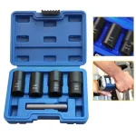 Set levih burgija za vađenje polomljenih šrafova i vijaka