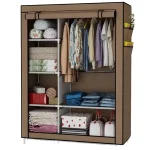 Sklopivi platneni ormar sa dvokrilnim vratima za uštedu prostora