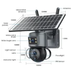 Kamera na solarni panel