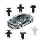 Set kopči za automobil